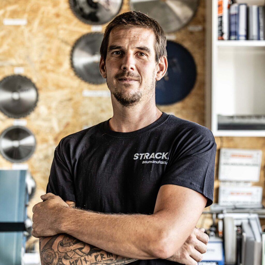 Sven, Zimmermann bei STRACK Baumanufaktur